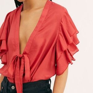 Free People - Call Me Later Bodysuit.